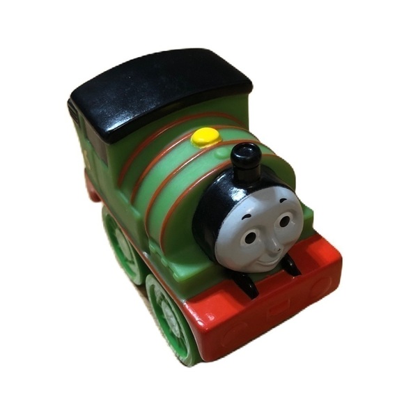 Thomas & Friends Percy Soft Plastic Toy Train Push Gullane Mattel Green - Picture 1 of 5